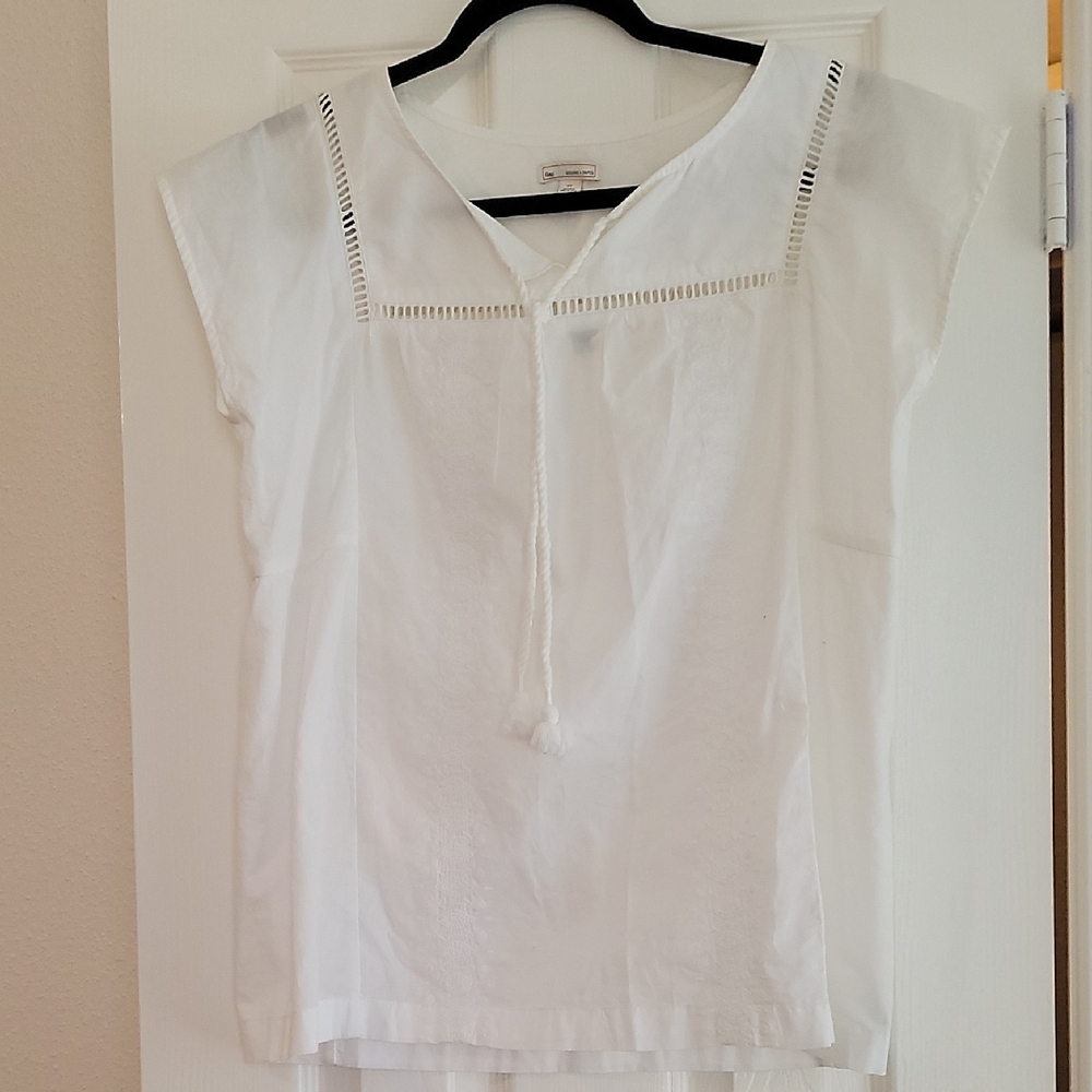 Gap White Women's Top